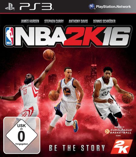 NBA 2K16 (PS3) - Der Packshot