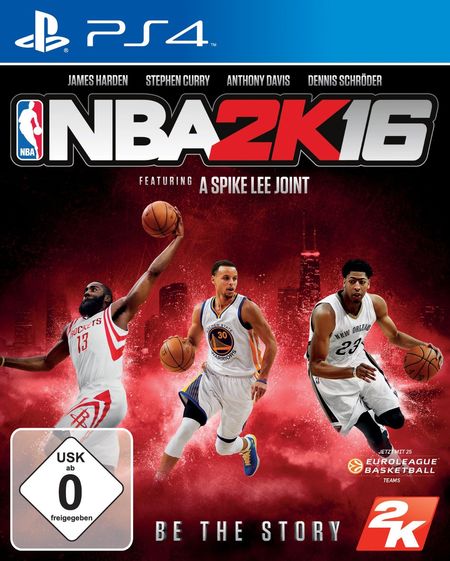 NBA 2K16 (PS4) - Der Packshot