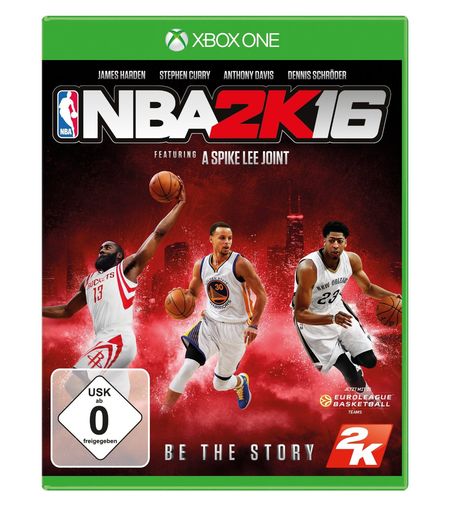 NBA 2K16 (Xbox One) - Der Packshot
