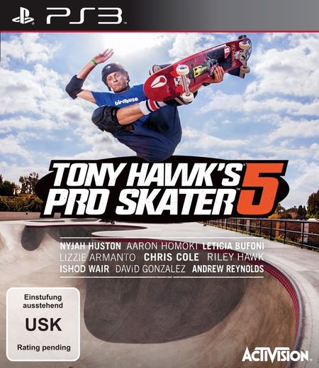 Tony Hawk's Pro Skater 5 (PS3) - Der Packshot