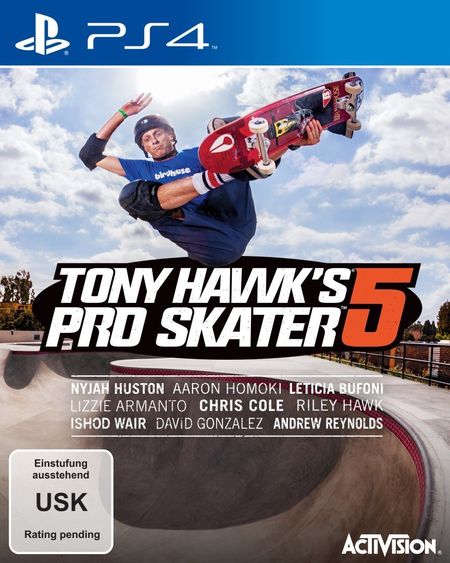 Tony Hawk's Pro Skater 5 (PS4) - Der Packshot