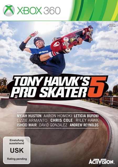Tony Hawk's Pro Skater 5 (Xbox 360) - Der Packshot