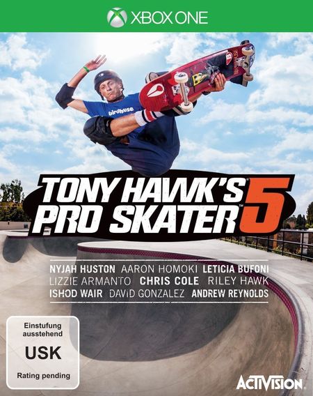 Tony Hawk's Pro Skater 5 (Xbox One) - Der Packshot