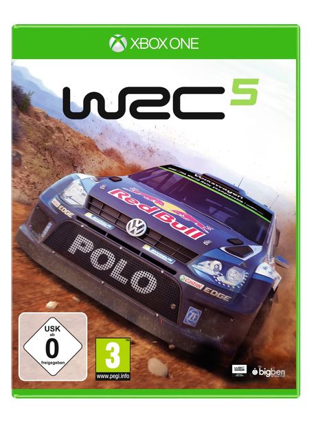 WRC 5 (XBox One) - Der Packshot