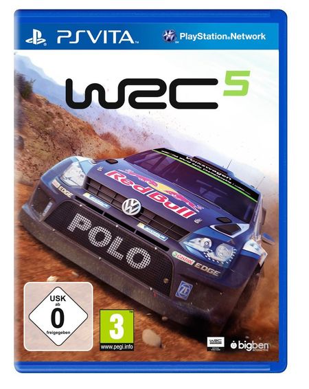 WRC 5 (PS Vita) - Der Packshot