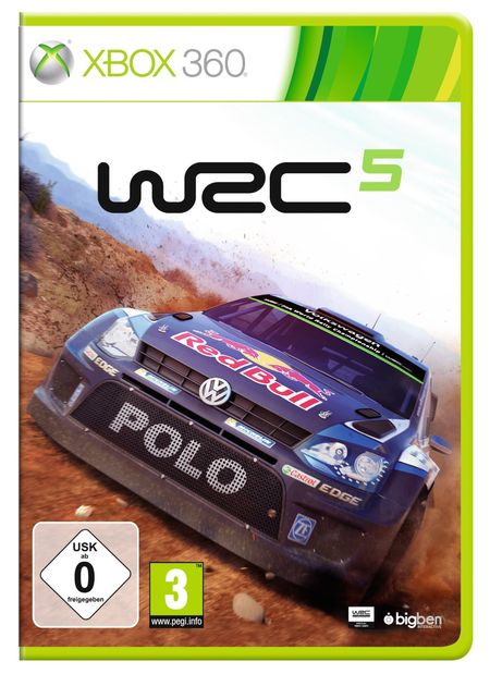WRC 5 (Xbox 360) - Der Packshot