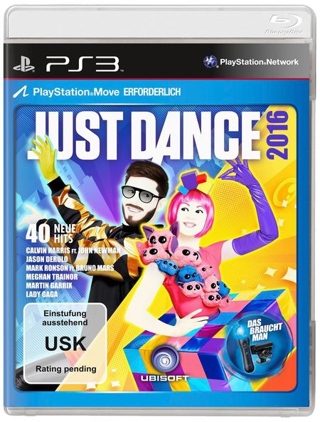 Just Dance 2016 (PS3) - Der Packshot