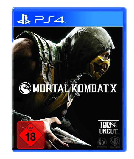 Mortal Kombat X (100% Uncut) (PS4) - Der Packshot