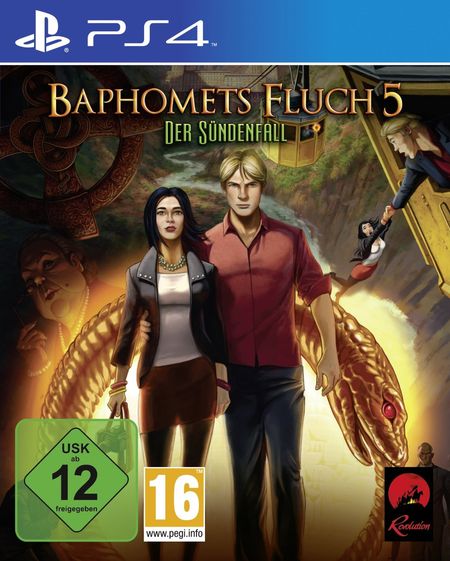 Baphomets Fluch 5 - Premium Edition (PS4) - Der Packshot