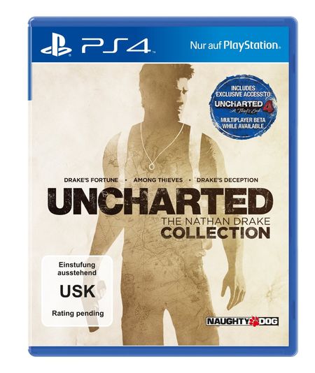 Uncharted: The Nathan Drake Collection (PS4) - Der Packshot