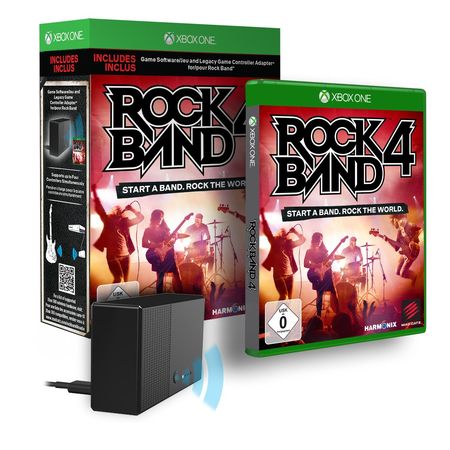 Rock Band 4 inkl. Adapter (XBox One) - Der Packshot