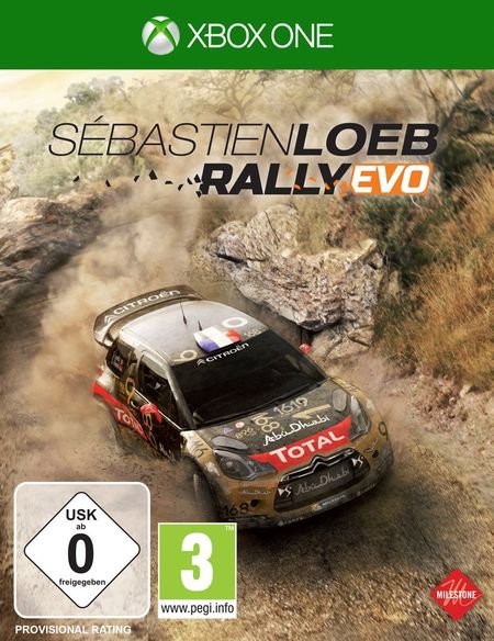 Sébastien Loeb Rally Evo (Xbox One) - Der Packshot