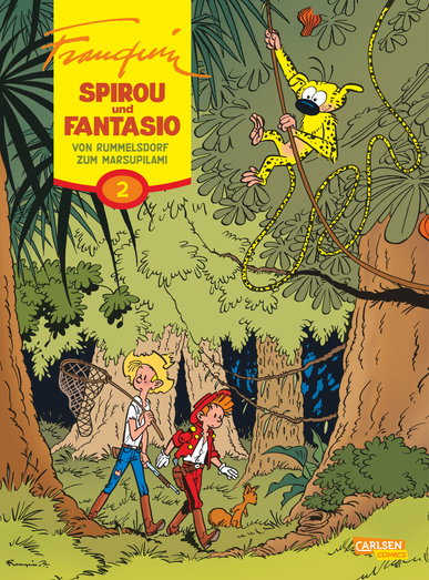 Spirou und Fantasio 2: Von Rummelsdorf zum Marsupilami - Das Cover