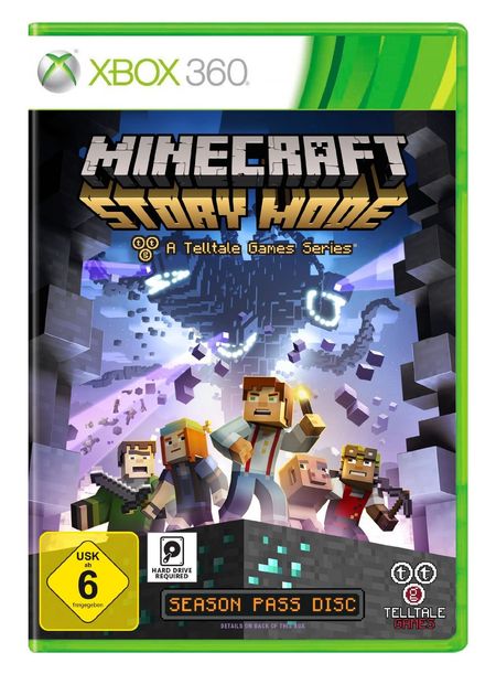 Minecraft: Story Mode (Xbox 360) - Der Packshot