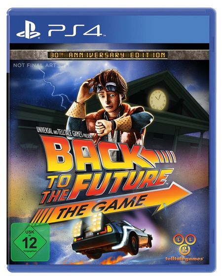 Zurück in die Zukunft - Das Spiel 30th Anniversary Edition (Back to the Future) (PS4) - Der Packshot