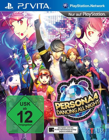 Persona 4 - Dancing All Night: Disco Fever Edition (PS Vita) - Der Packshot