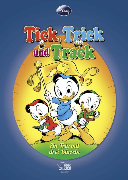 Tick, Trick und Track: Ein Trio mit drei Bürzeln - Das Cover