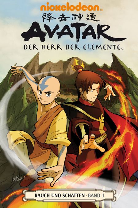 Avatar: Der Herr der Elemente 11: Rauch und Schatten 1 - Das Cover