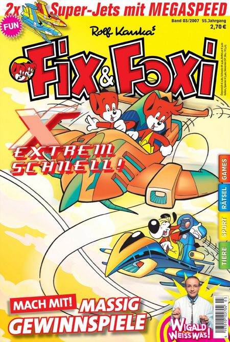 Fix & Foxi Magazin - Band 3/2007 - 55. Jahrgang - Das Cover