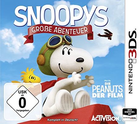 Snoopys Große Abenteuer (3DS) - Der Packshot