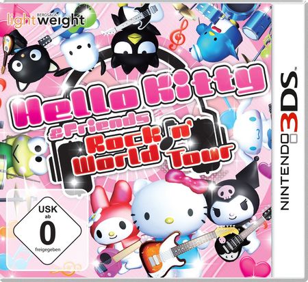 Hello Kitty & Friends: Rockin' World Tour (3DS) - Der Packshot