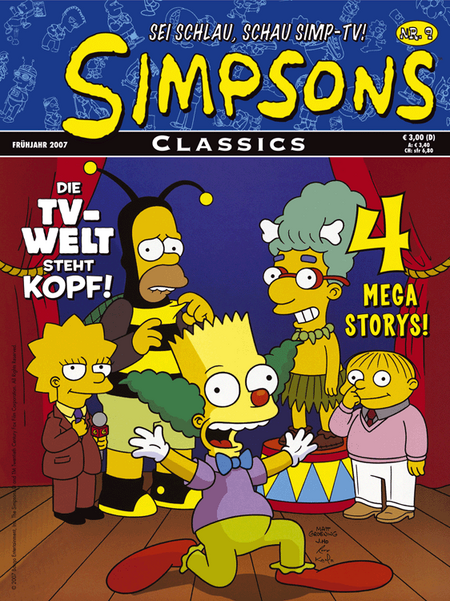 Simpsons Classics 9 - Das Cover