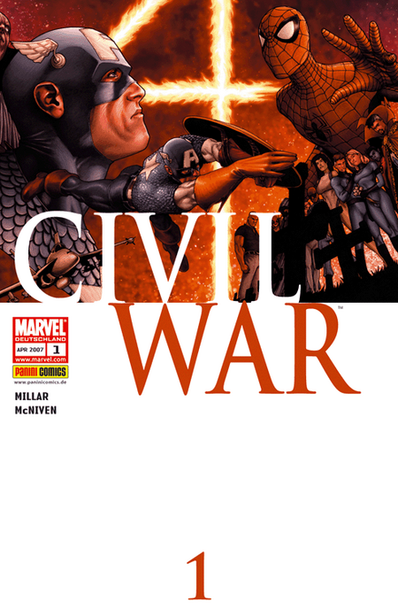 Civil War 1 - Das Cover