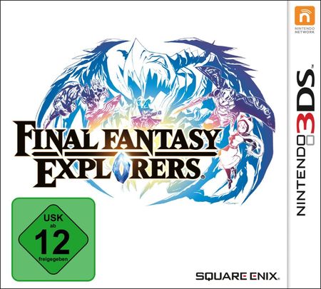 Final Fantasy Explorers (3DS) - Der Packshot