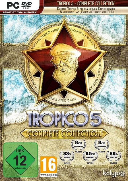 Tropico 5 Complete Collection (PC) - Der Packshot
