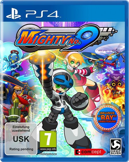 Mighty No.9 inkl. Ray-Erweiterung (PS4) - Der Packshot