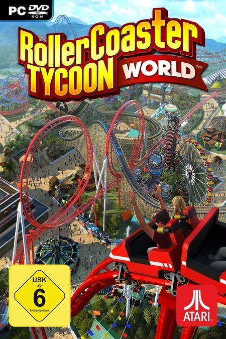 Rollercoaster Tycoon World (PC) - Der Packshot