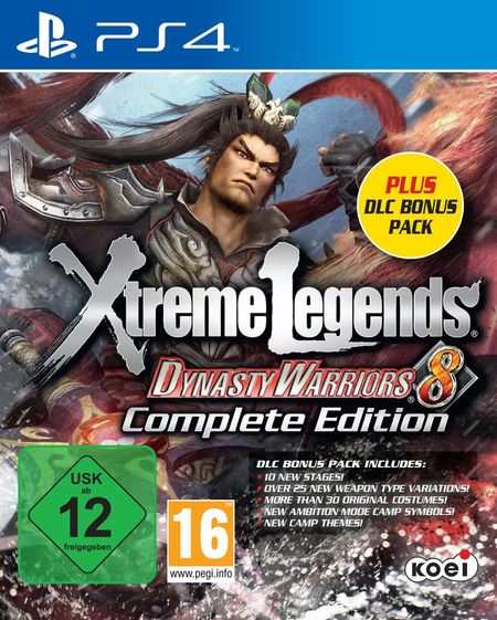 Xtreme Legends Dynasty Warriors 8 Complete Edition (PS4) - Der Packshot