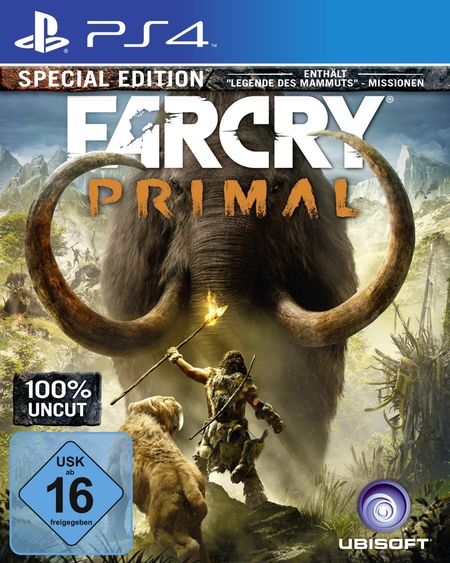 Far Cry Primal (100% Uncut) - Special Edition (PS4) - Der Packshot