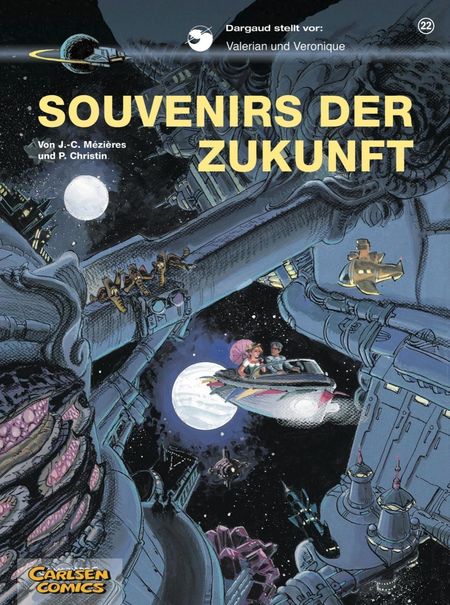 Valerian und Veronique: Souvenirs der Zukunft - Das Cover