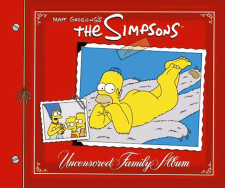 Simpsons Buch: Das unzensierte Familienalbum - Das Cover