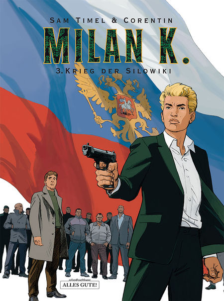 Milan K. 3: Krieg der Silowiki - Das Cover