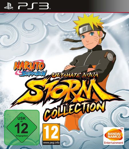 Naruto Shippuden Ultimate Ninja Storm Collection (1 + 2 + 3 Full Burst) (PS3) - Der Packshot