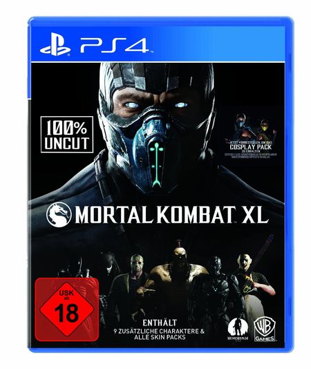 Mortal Kombat XL (PS4) - Der Packshot