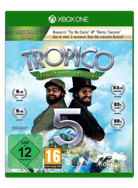 Tropico 5 Penultimate Edition (Xbox One) - Der Packshot