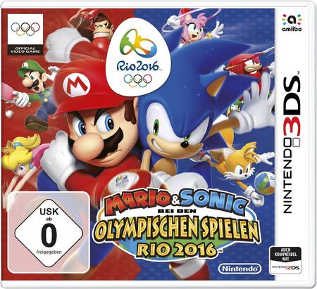 Mario & Sonic bei den Olympischen Spielen: Rio 2016 (3DS) - Der Packshot