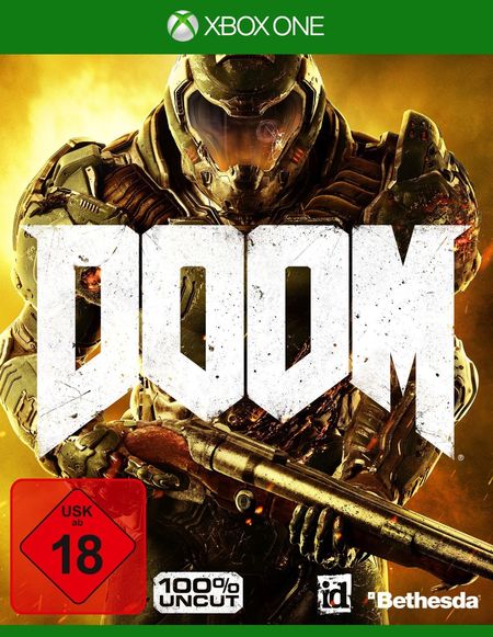Doom (Xbox One) - Der Packshot