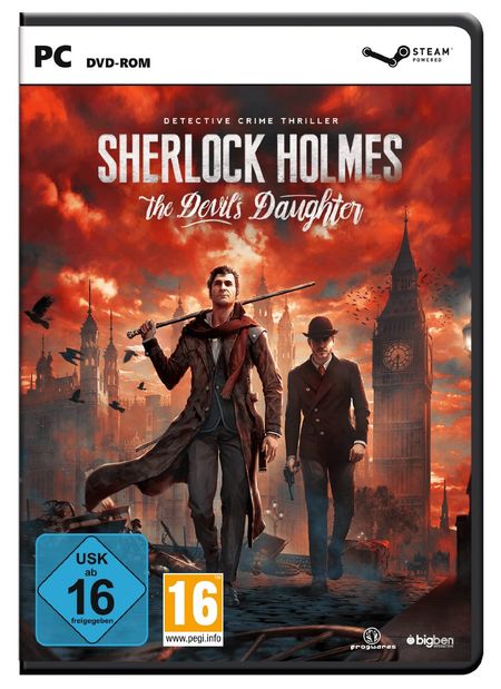 Sherlock Holmes - The Devil's Daughter (PC) - Der Packshot