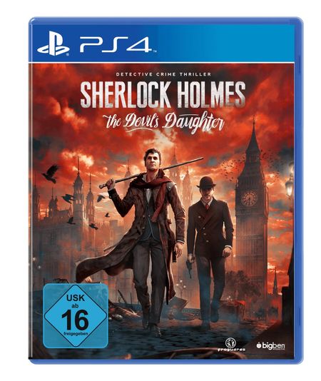 Sherlock Holmes - The Devil's Daughter (PS4) - Der Packshot