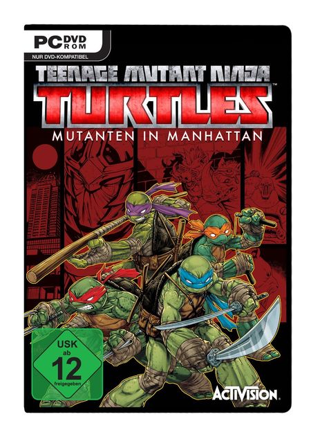 Teenage Mutant Ninja Turtles: Mutanten in Manhattan (PC) - Der Packshot