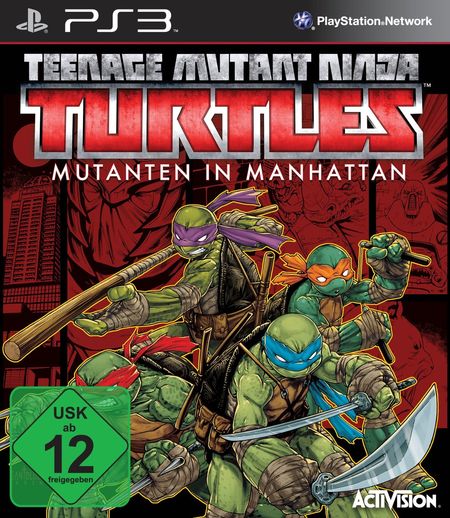 Teenage Mutant Ninja Turtles: Mutanten in Manhattan (PS3) - Der Packshot
