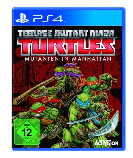 Teenage Mutant Ninja Turtles: Mutanten in Manhattan (PS4) - Der Packshot