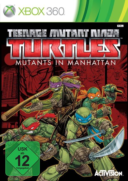 Teenage Mutant Ninja Turtles: Mutanten in Manhattan (Xbox 360) - Der Packshot