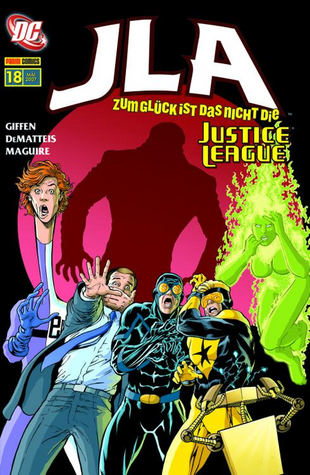 JLA Sonderband 18: Zum Glück ist das nicht die Justice League! - Das Cover