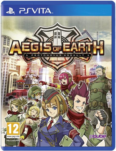 Aegis of Earth: Protonovus Assault (PS Vita) - Der Packshot