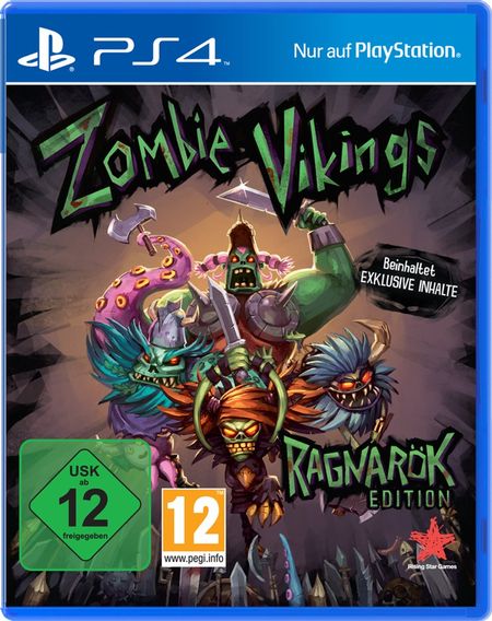 Zombie Vikings: Ragnarök Edition (PS4) - Der Packshot